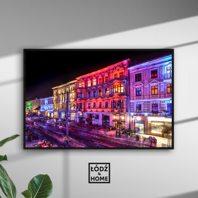 Zdjęcie Łodzi - ulica Piotrkowska