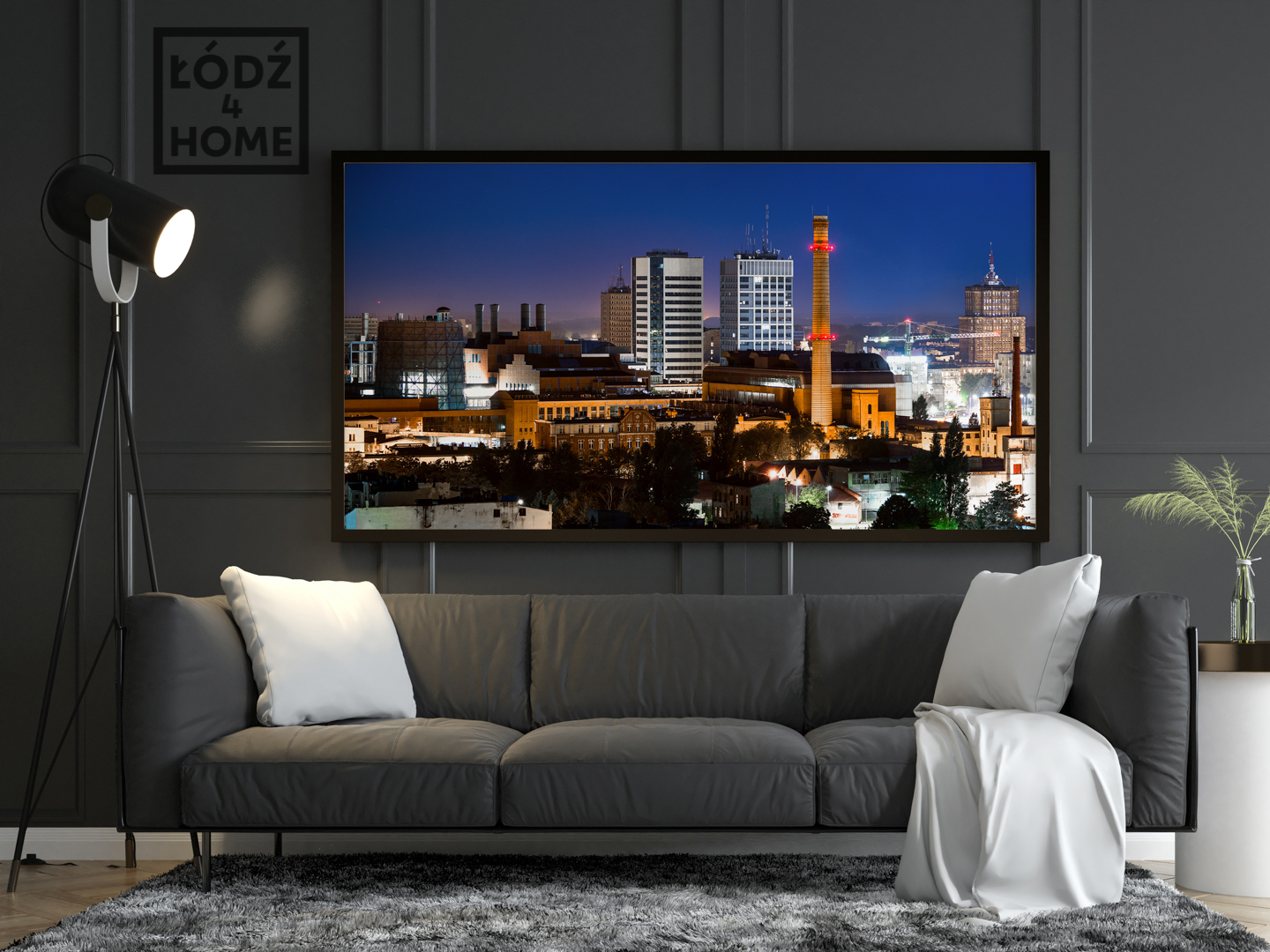 Zdjecie_Lodzi_panorama_-_noc_przy_EC1