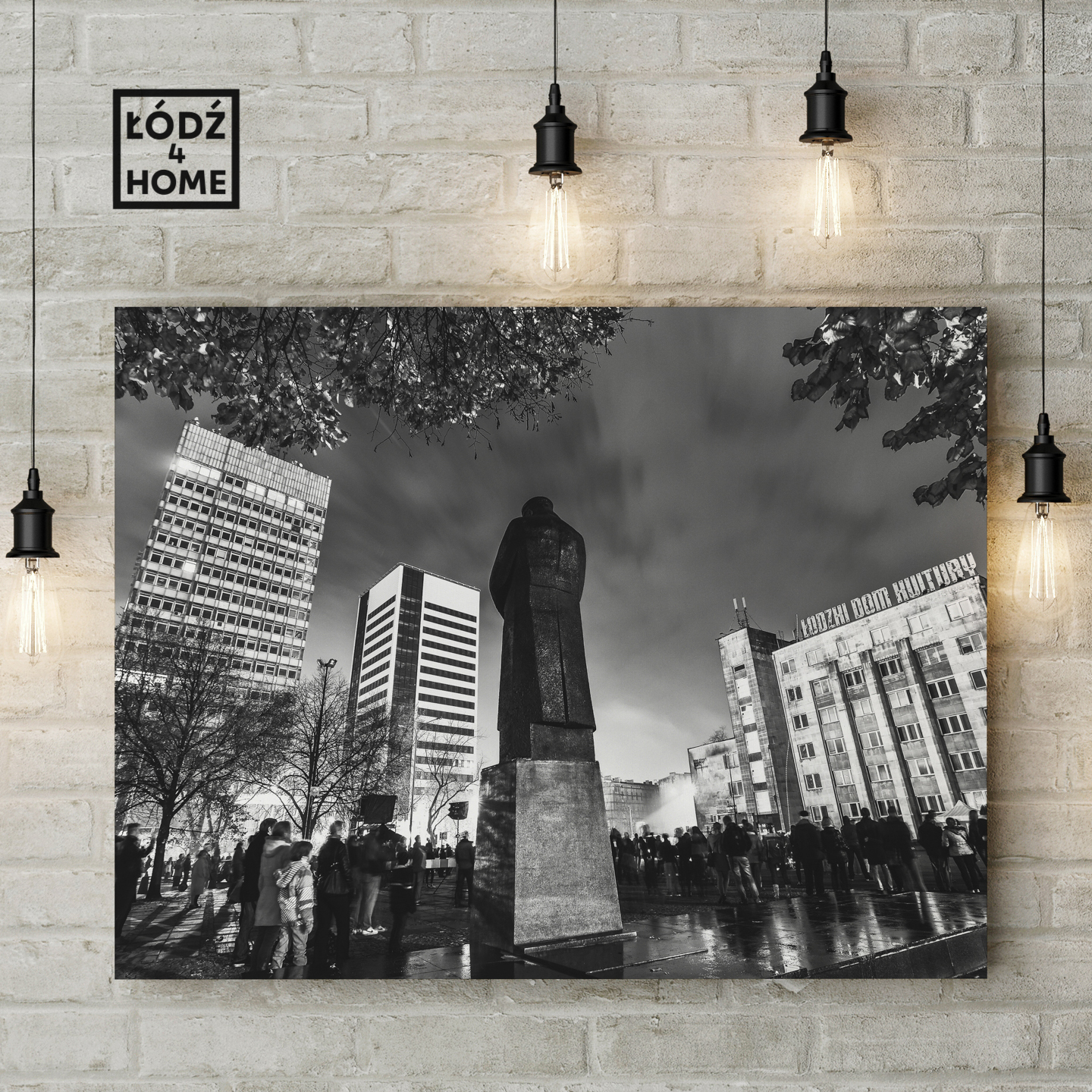 Zdjęcie Łodzi - pomnik Piłsudskiego, ŁDK